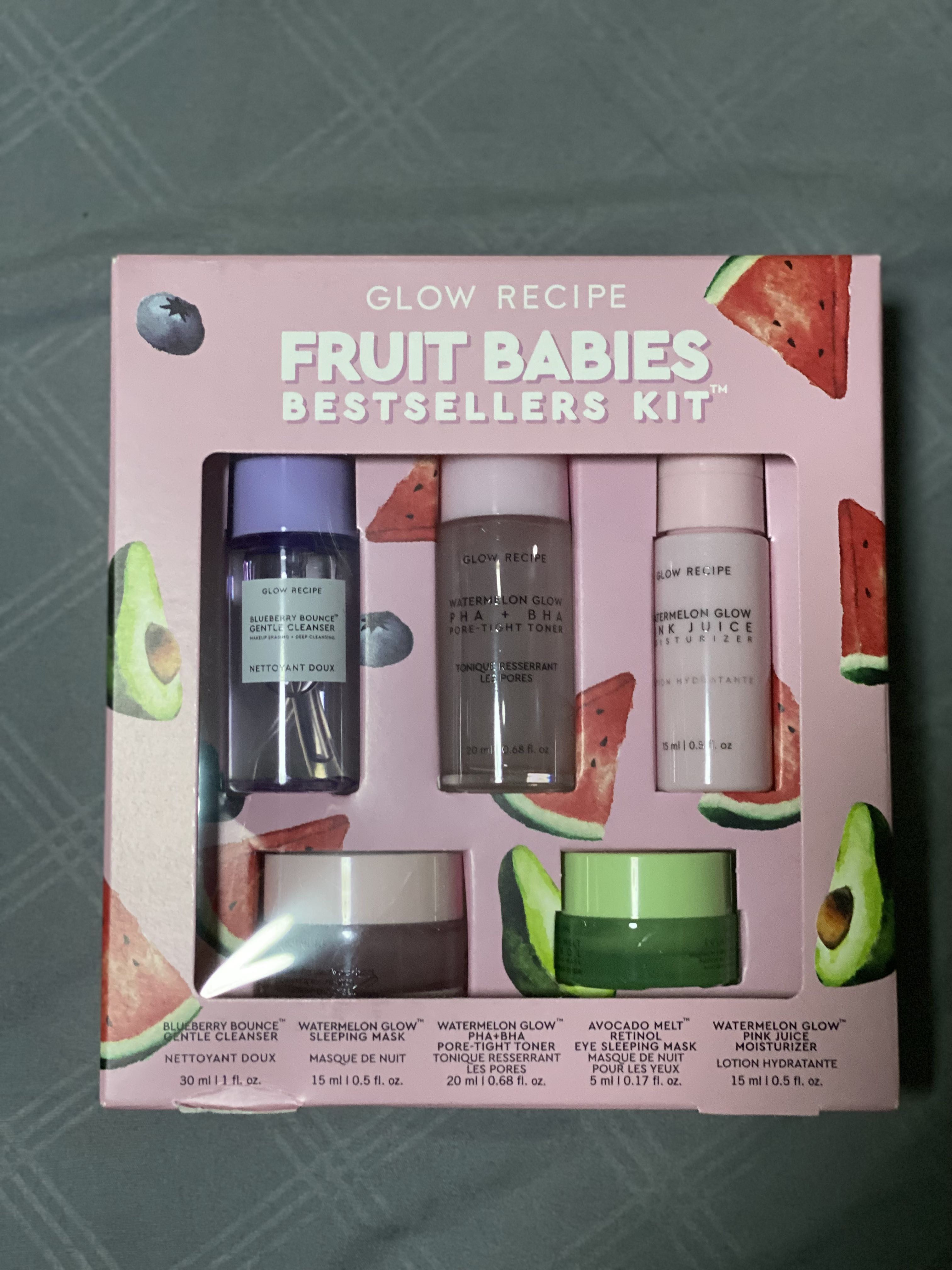 Glow recipe Fruit Babies Kit Beauty Personal Care Face Face Care