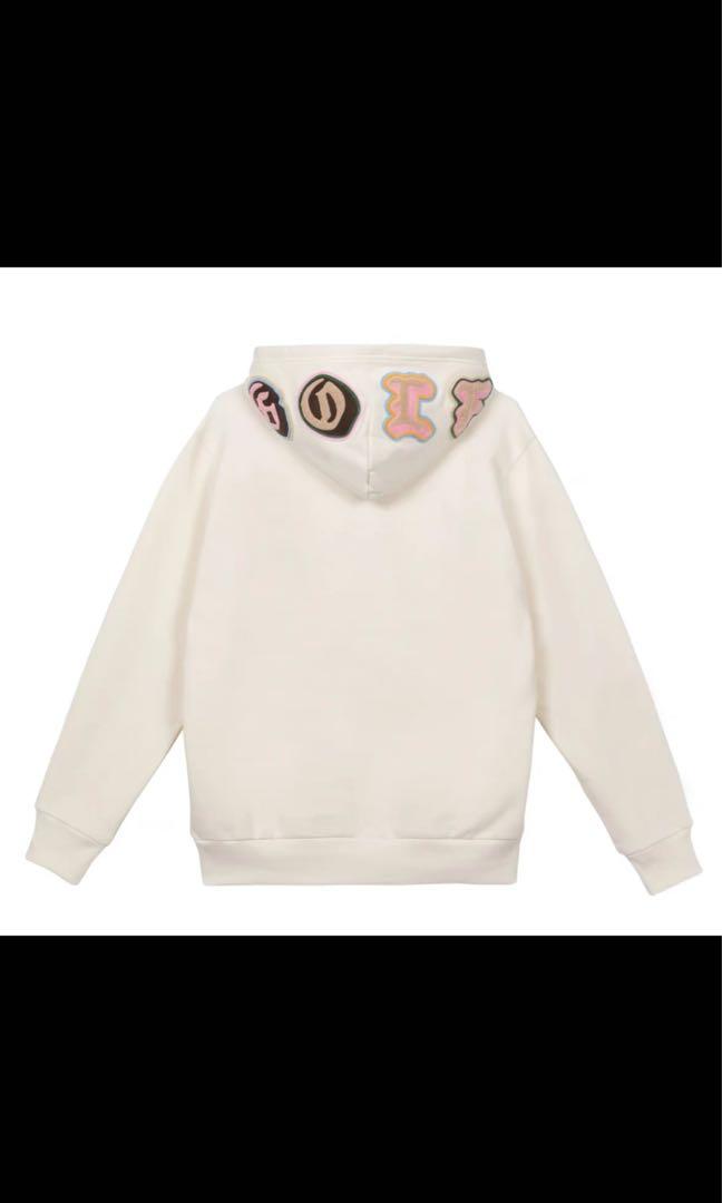 Golf wang hoodie white top