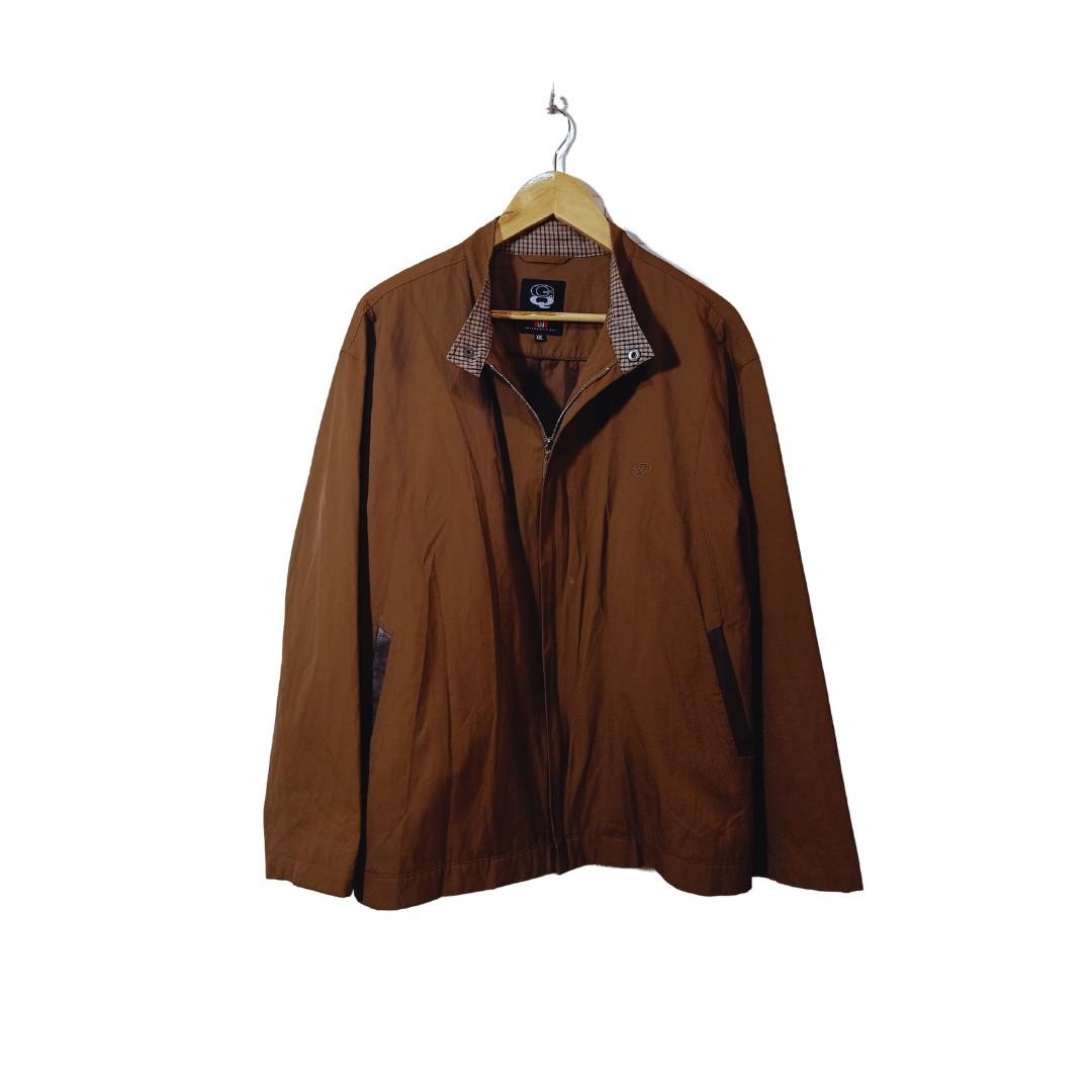 GQ Harrington Jacket Brown 29 L 23 W Men s Fashion Coats