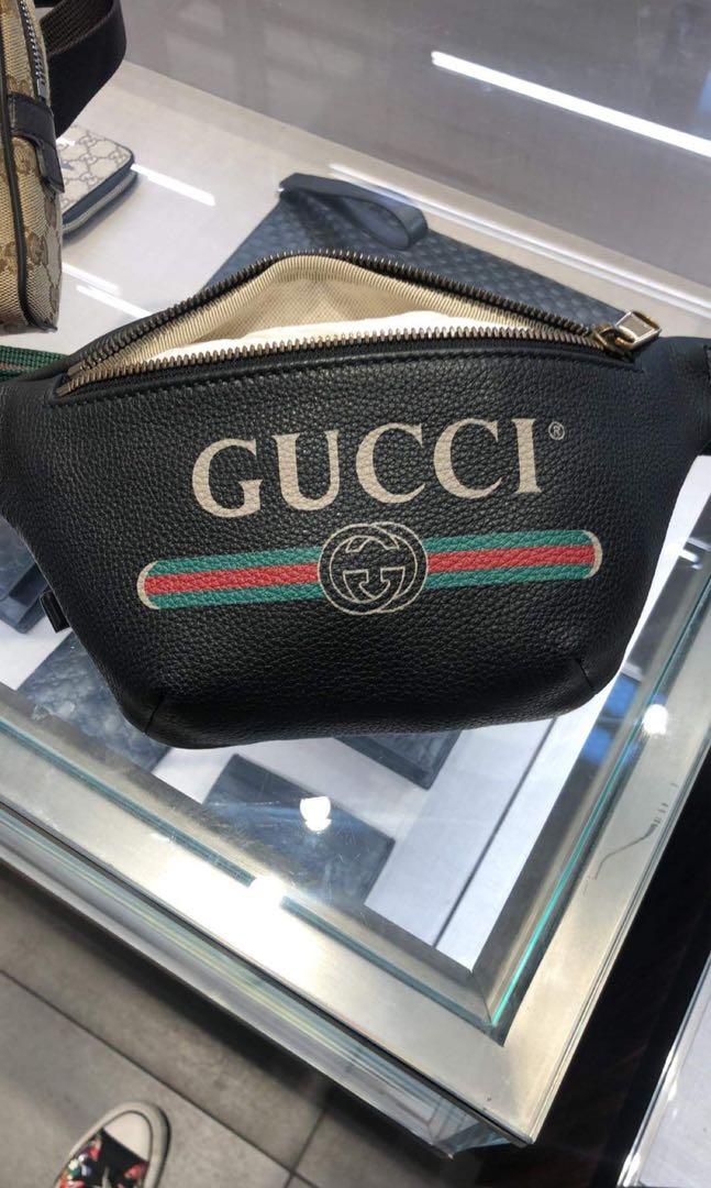 Gucci bumbag logo beltbag (Category: Luxury Bags & Wallets) located in Cavite. Submitted by rraaa32 (Listing ID 1147263302, Image 3). Description: Bnew complete.
