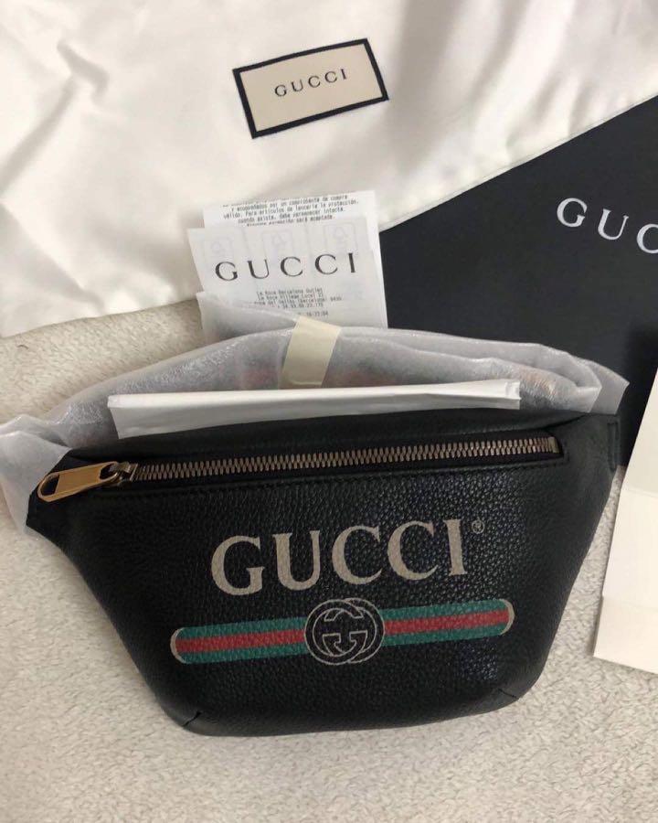 Gucci bumbag logo beltbag (Category: Luxury Bags & Wallets) located in Cavite. Submitted by rraaa32 (Listing ID 1147263302, Image 2). Description: Bnew complete.
