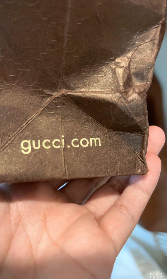 Gucci Paper Bag big size, Luxury, Bags & Wallets on Carousell