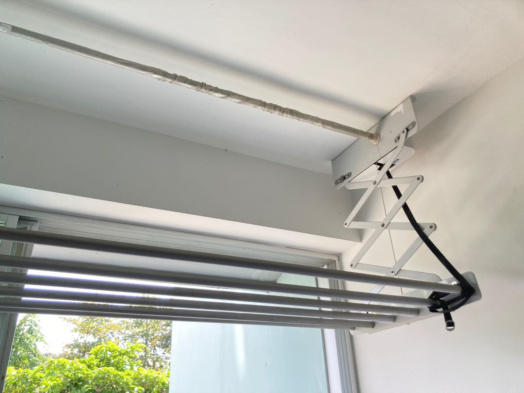 HDB Clothes Drying Rack for service yard, Furniture & Home Living, Home