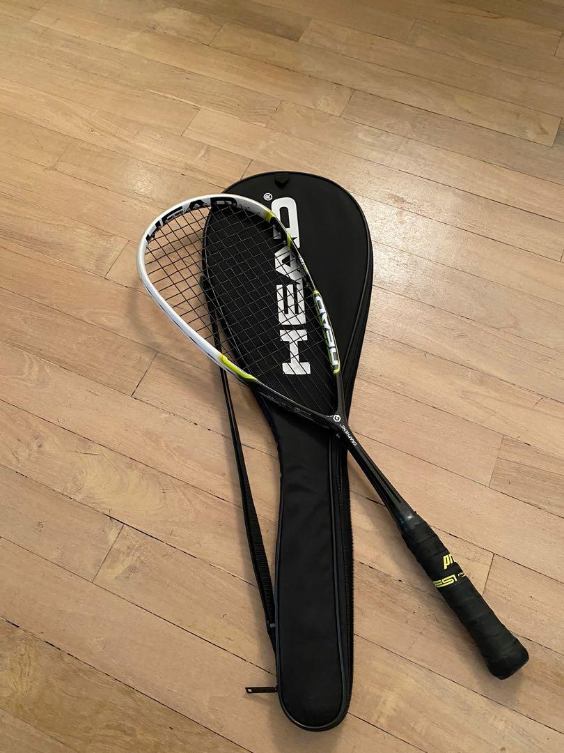 Head Cyano 115 Squash Racket, Sports Equipment, Sports & Games, Racket