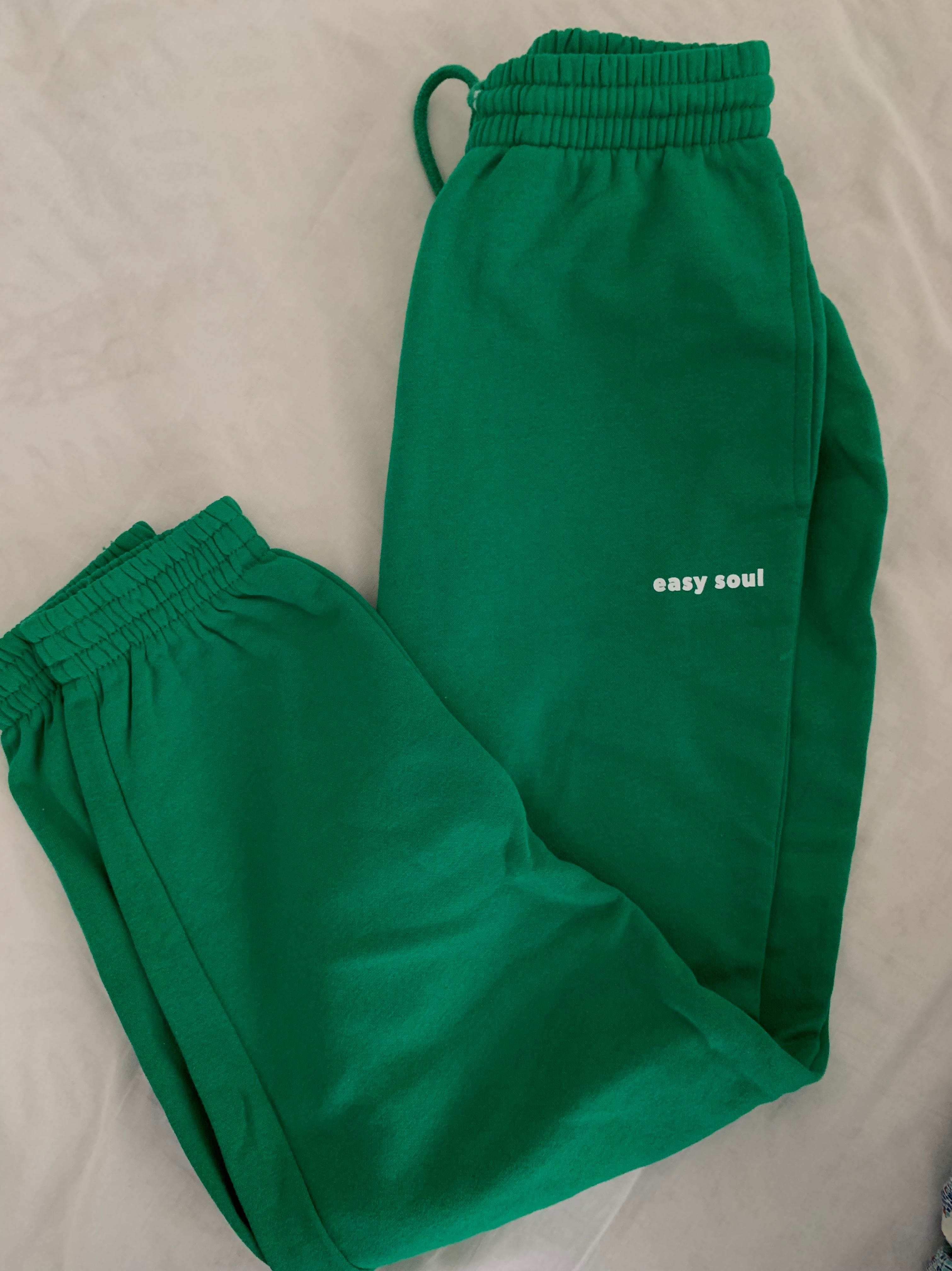 H&m discount green sweatpants