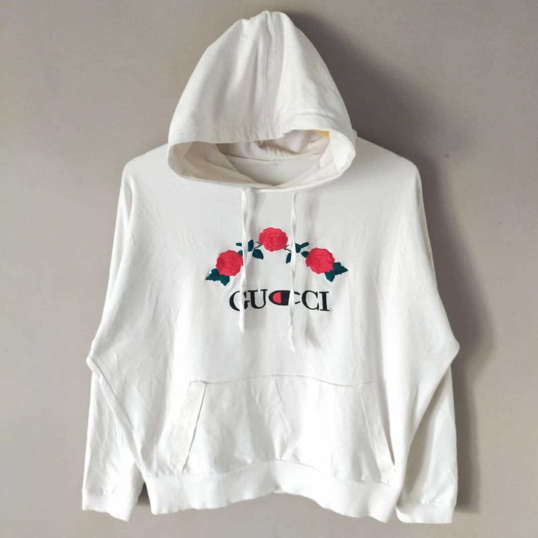 Gucci champion hoodie real online
