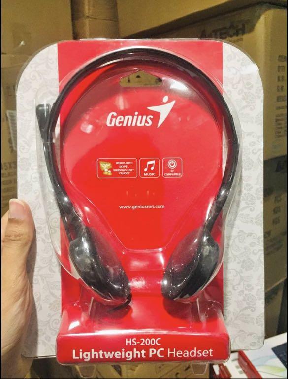 HS-200C Headset with Rotational Mic Dual Jack Black (Category: Headphones & Headsets) located in Mandaluyong City. Submitted by OneStopHubOmar (Listing ID 1147241925, Image 1). Description: ✔Direct supplier here ✔Accepting bulk orders ✔Sealed and brand new ✔Can issue OR and sales invoice for reimbursement purposes ✔Order now, deliver today policy ✔7 days guaranteed replacement for factory defects ✔1 year service warranty without physical damage ✔