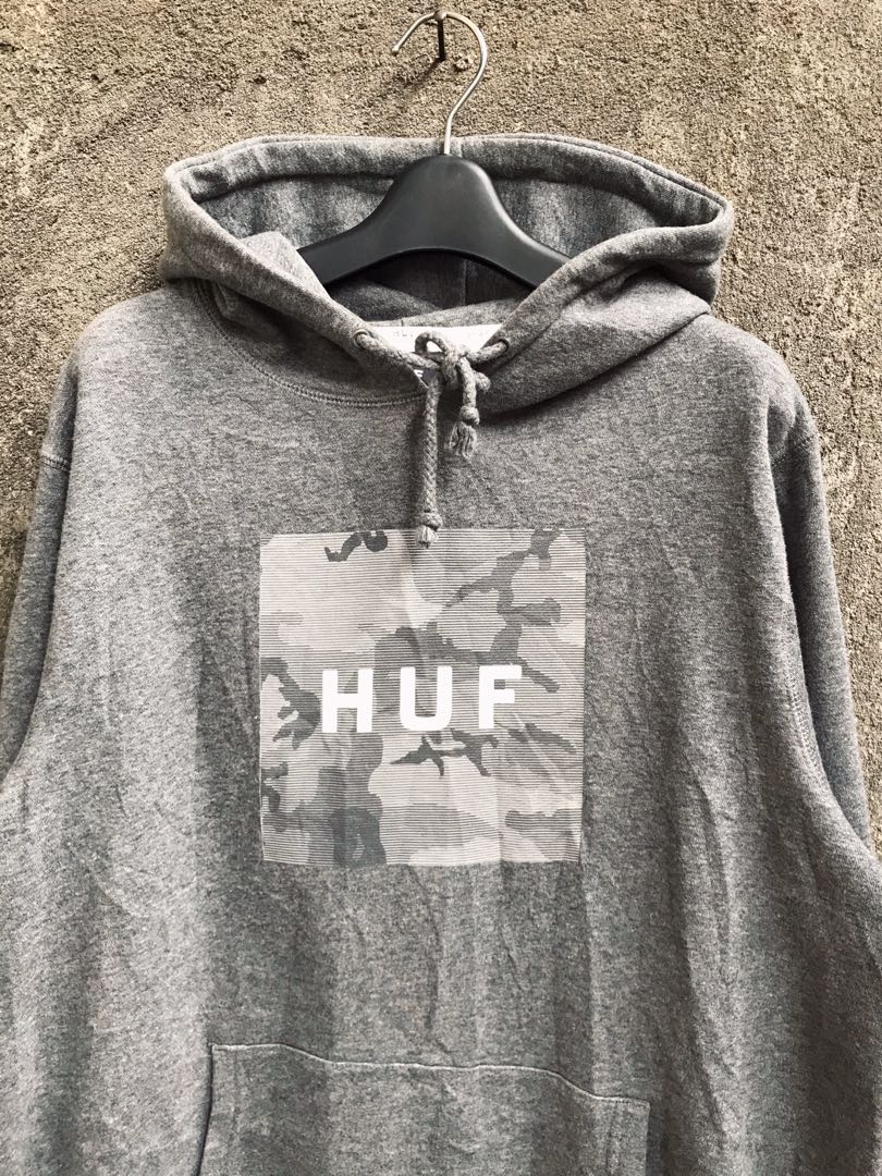 Huf camo hoodie store