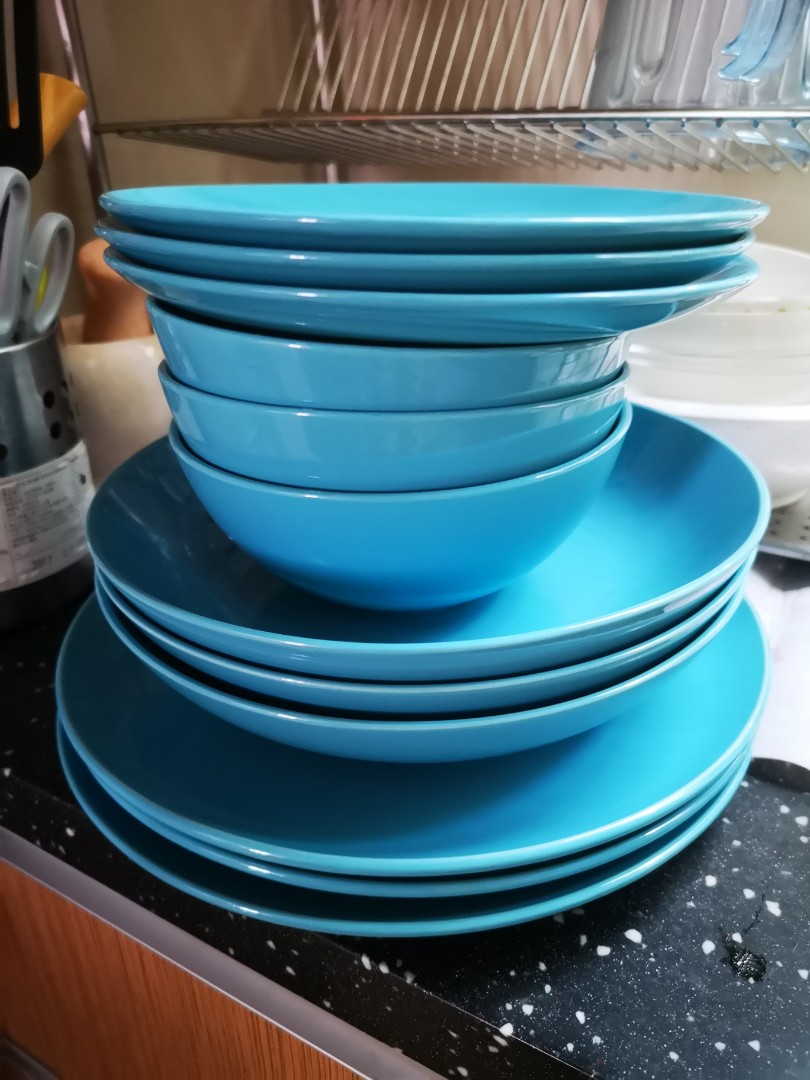 IKEA FARGKLAR DINNERWARE, Furniture & Home Living, Kitchenware