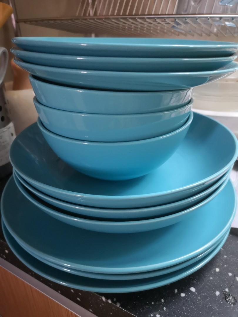 IKEA FARGKLAR DINNERWARE, Furniture & Home Living, Kitchenware