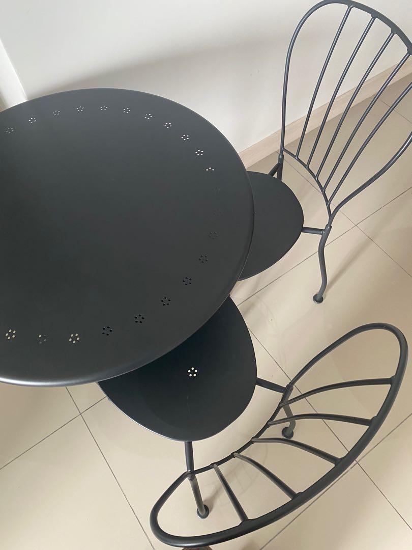 Ikea Lacko Outdoor Chair Table, Home & Furniture, Furniture on Carousell
