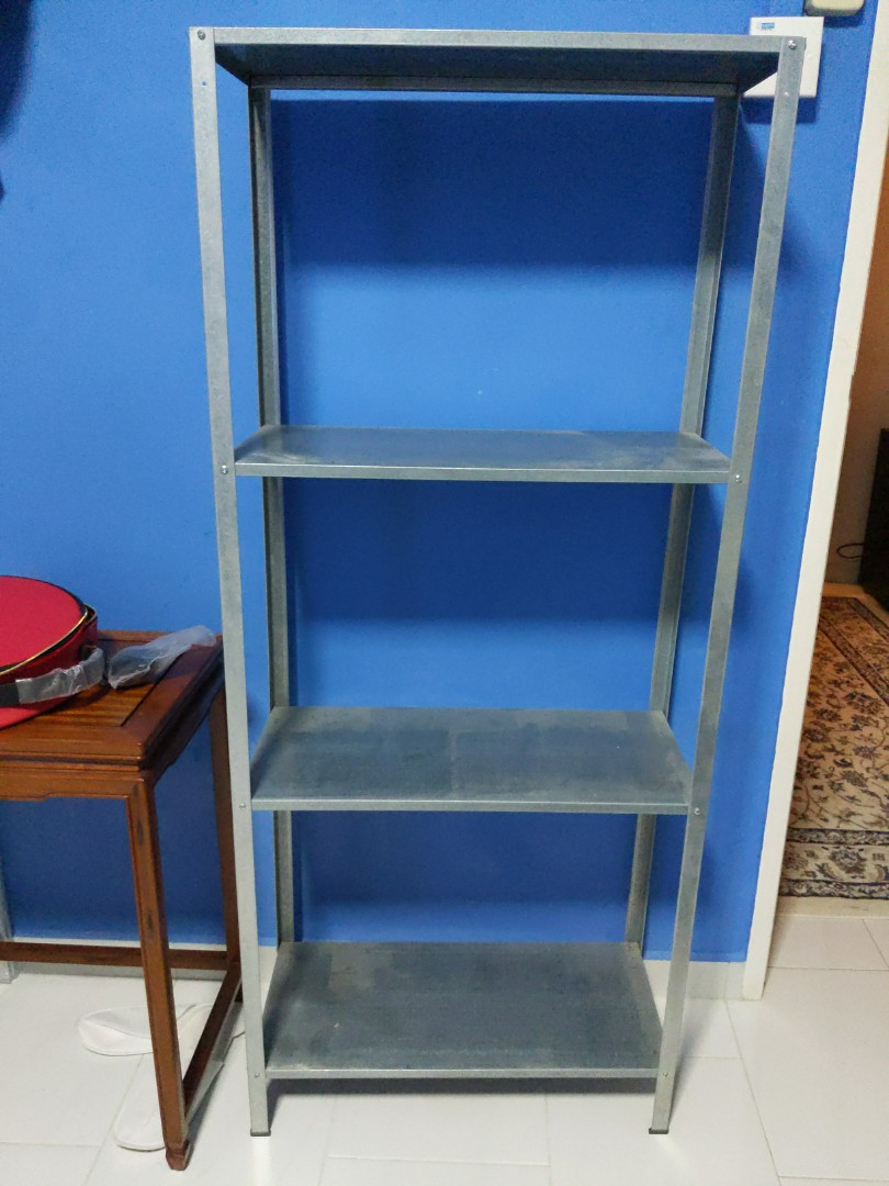 Ikea Metal Shelf, Furniture & Home Living, Furniture, Shelves,