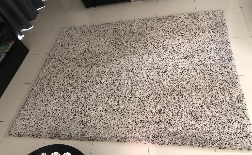 ikea VINDUM Rug, high pile, white200x270 cm, Home & Furniture, Home