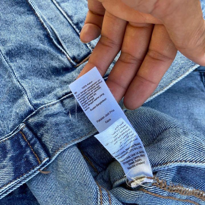 JACKET jeans, Fesyen Pria, Pakaian 