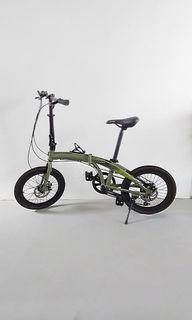 Java Zelo 20" foldable bicycle 7 speed shimano bike