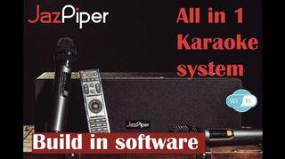 JAZPIPER FAMILY KARAOKE TV SPEAKER WITH BUILT-IN ANDROID SYSTEM ONE YEAR WARRANTY