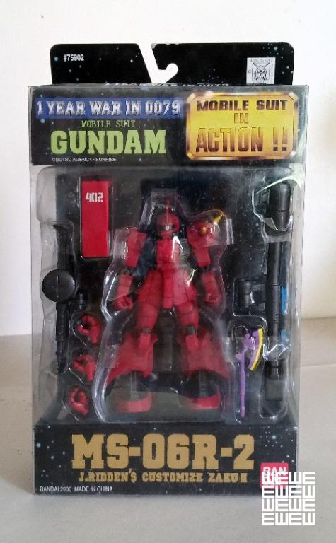 Johnny Ridden Zaku Set (Category: Figurines & Statues) located in Pasig City. Submitted by wewyllenium (Listing ID 1147099145, Image 2). Description: Selling Johnny Ridden Zaku figure set. Includes the Bandai MSIA and Banpresto S.C,M EX. .