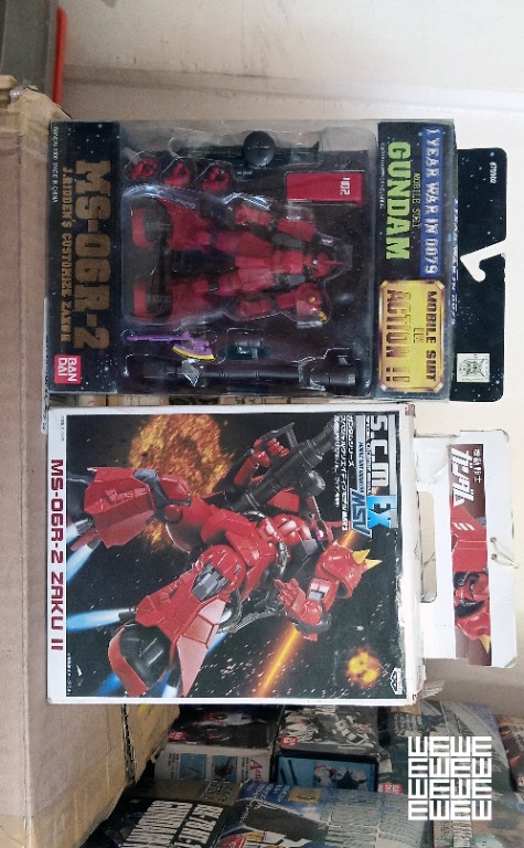 Johnny Ridden Zaku Set, Hobbies & Toys, Toys & Games on Carousell