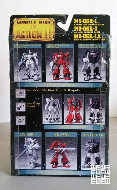 Johnny Ridden Zaku Set (Category: Figurines & Statues) located in Pasig City. Submitted by wewyllenium (Listing ID 1147099145, Image 3). Description: Selling Johnny Ridden Zaku figure set. Includes the Bandai MSIA and Banpresto S.C,M EX. .