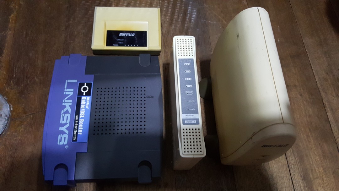 Junk Routers Junk router and switch Network devices, Computers & Tech, Parts ...
