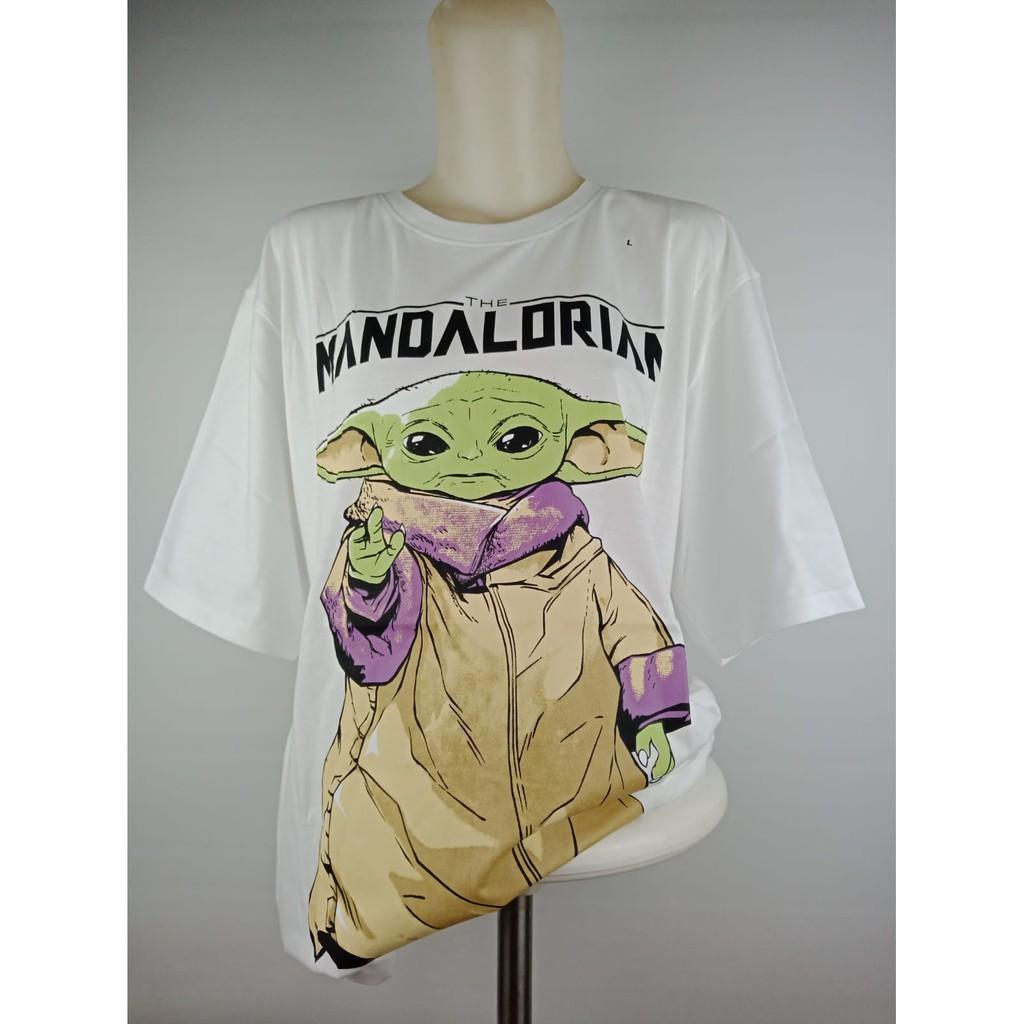 Baby yoda t shirt bershka shop