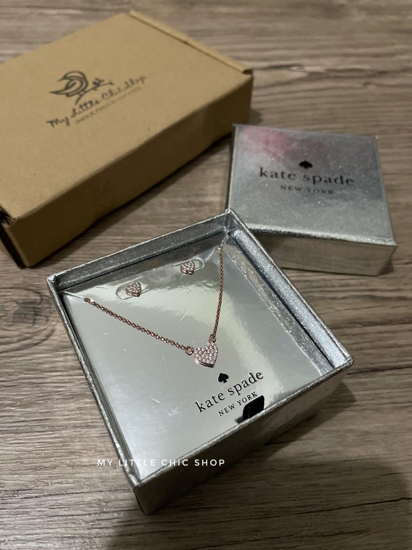 Kate spade yours truly necklace and 