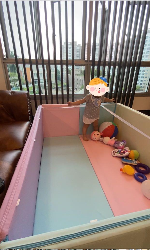 Kids Bumper Bed PlayMat, Babies & Kids, Baby Nursery & Kids Furniture