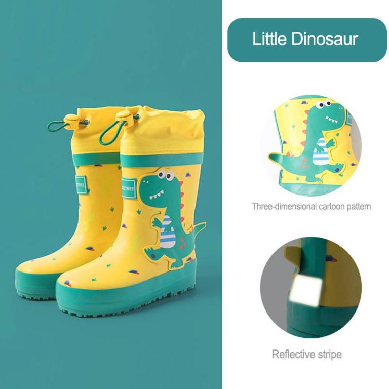 Girls dinosaur hotsell rain boots