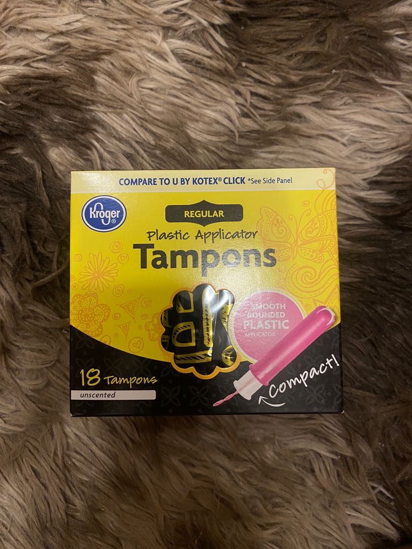 Kroger Tampons, Beauty & Personal Care, Sanitary Hygiene on Carousell