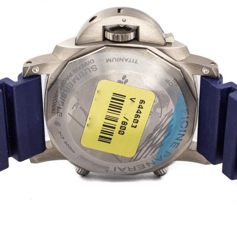 Like New Panerai Submersible Chrono Guillaume Nery Edition 47mm