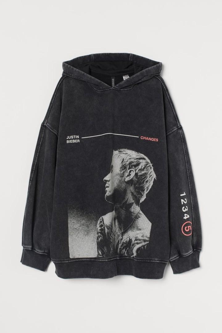 Looking for justin bieber H M hoodie Looking For on Carousell