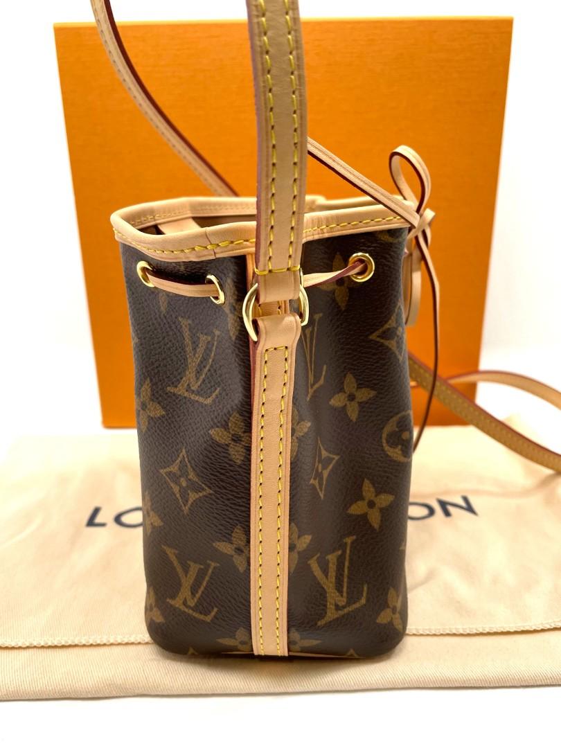 Louis Vuitton Petit Noe Trunk Monogram Brown in Coated Canvas/Cowhide  Leather with Gold-tone - US