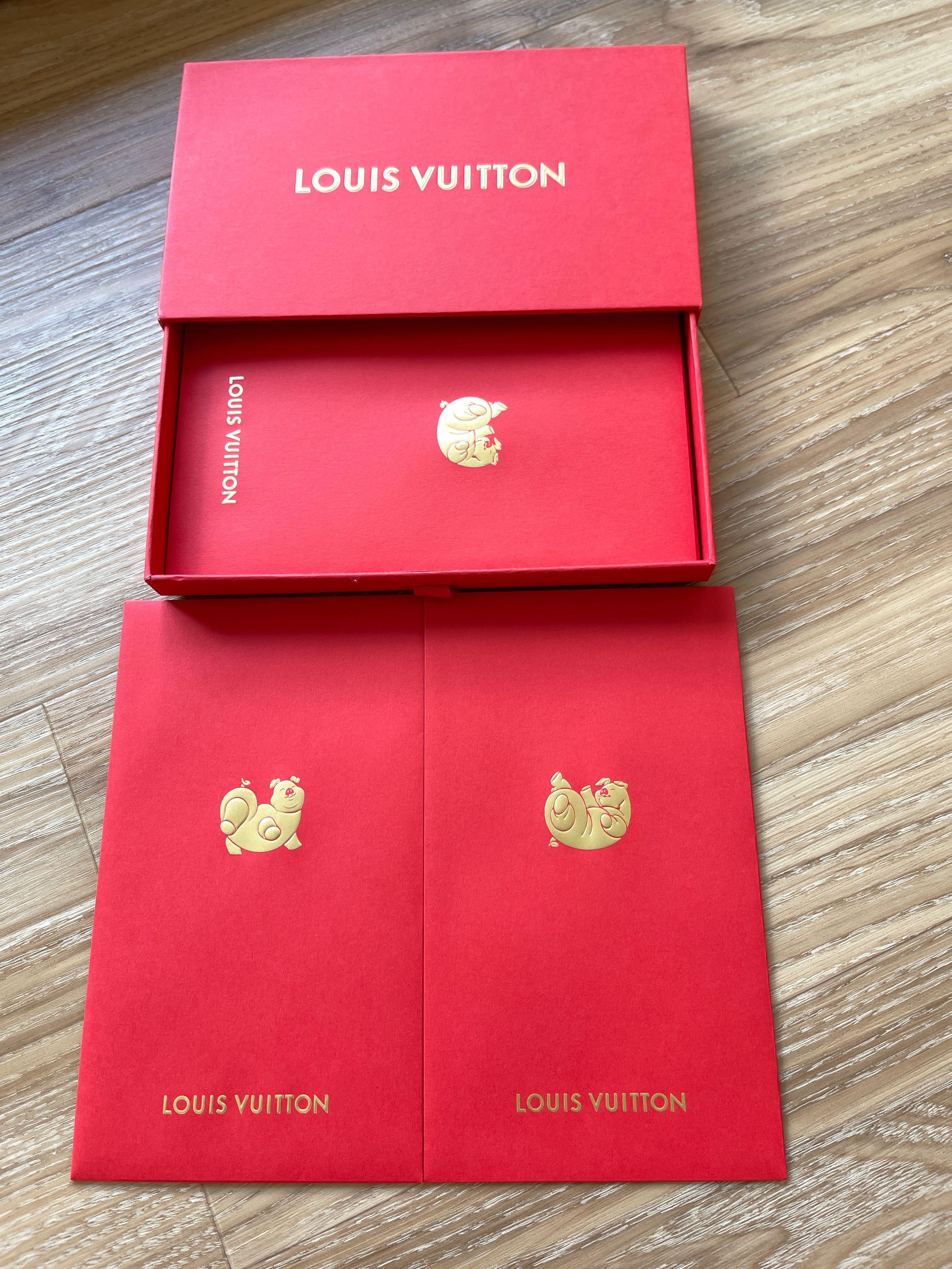 Louis Vuitton first 2022 purchase + Lunar New Year red pockets