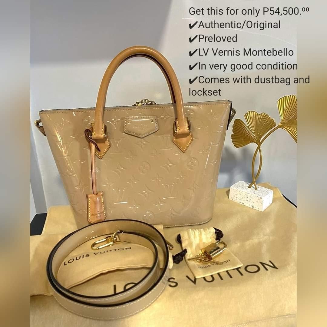 LV Vernis Tote PM, Luxury, Bags & Wallets on Carousell