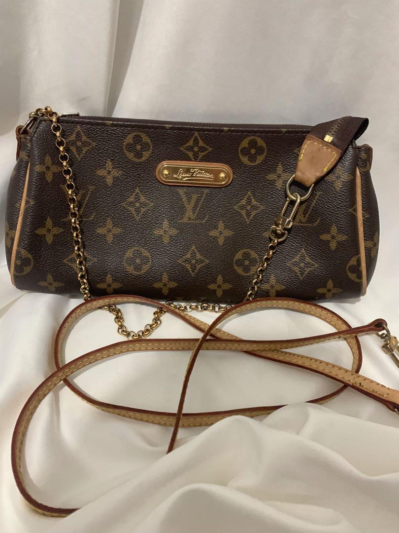 LV Eva Pochette, Barang Mewah, Tas \u0026 Dompet di Carousell