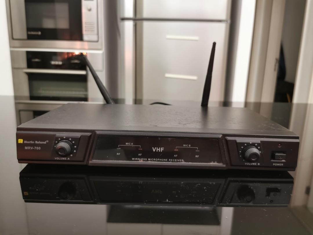 Martin Roland MRV-700 Wireless Microphone Receiver, Audio, Microphones ...