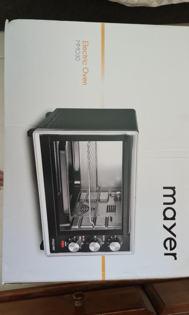 Mayer 30L electric oven... Singapore model/plug, TV & Home Appliances