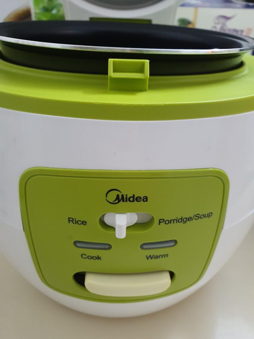 Midea 0.8L Mini Rice & Porridge Cooker, Kitchen & Appliances on Carousell