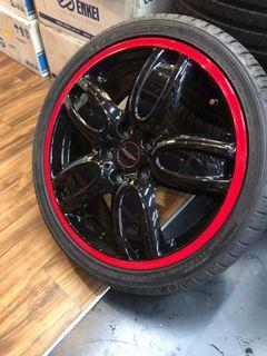 Mini JCW 18” Rims, 5x112, 18”x7.5”, Offset 54