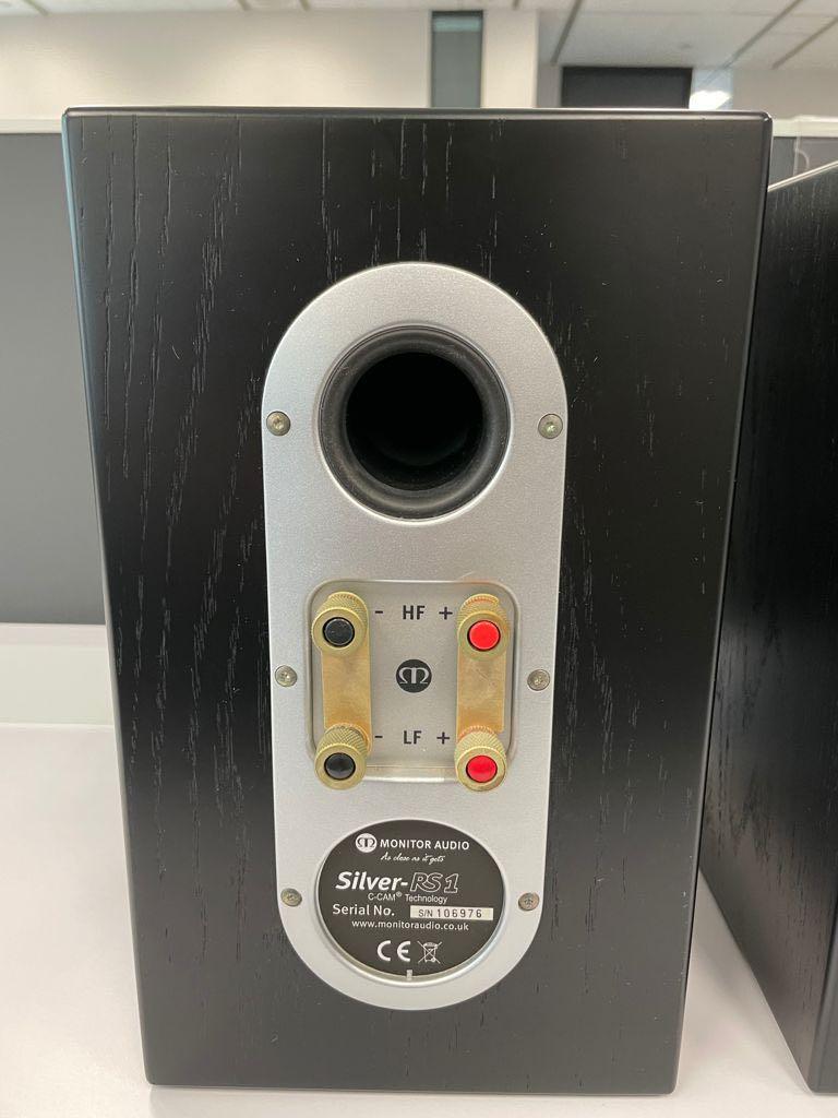 Monitor Audio Silver RS1 bookshelf speakers, Audio, Soundbars, Speakers