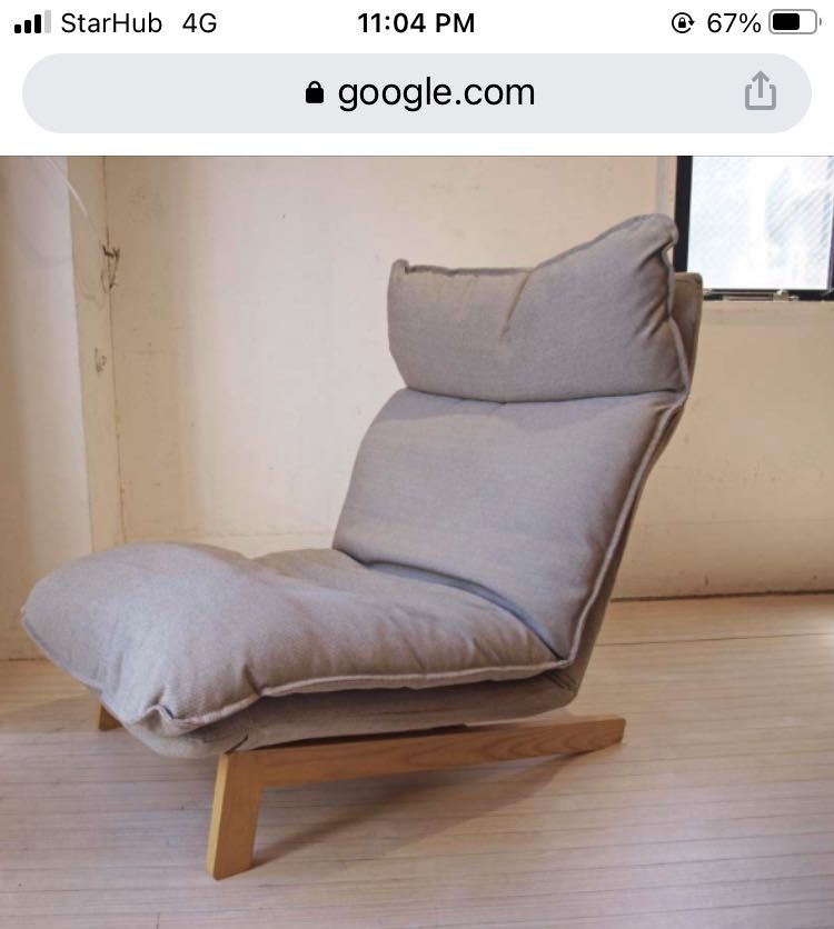 Muji Recliner, Furniture & Home Living, Furniture, Chairs on Carousell