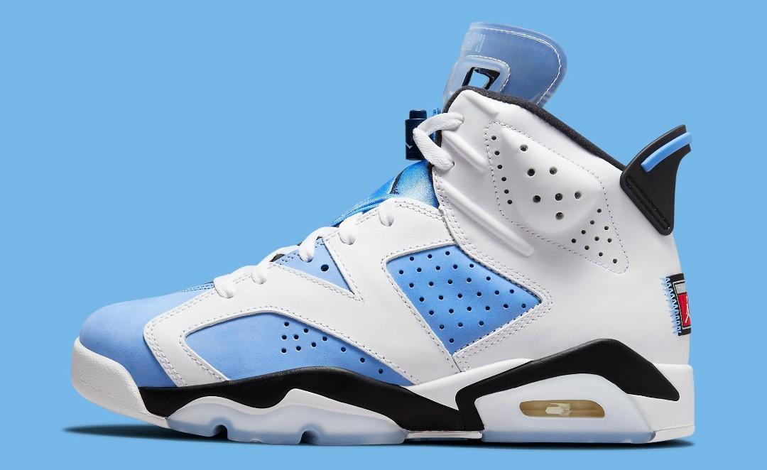 Nike air jordan 6 blue clearance