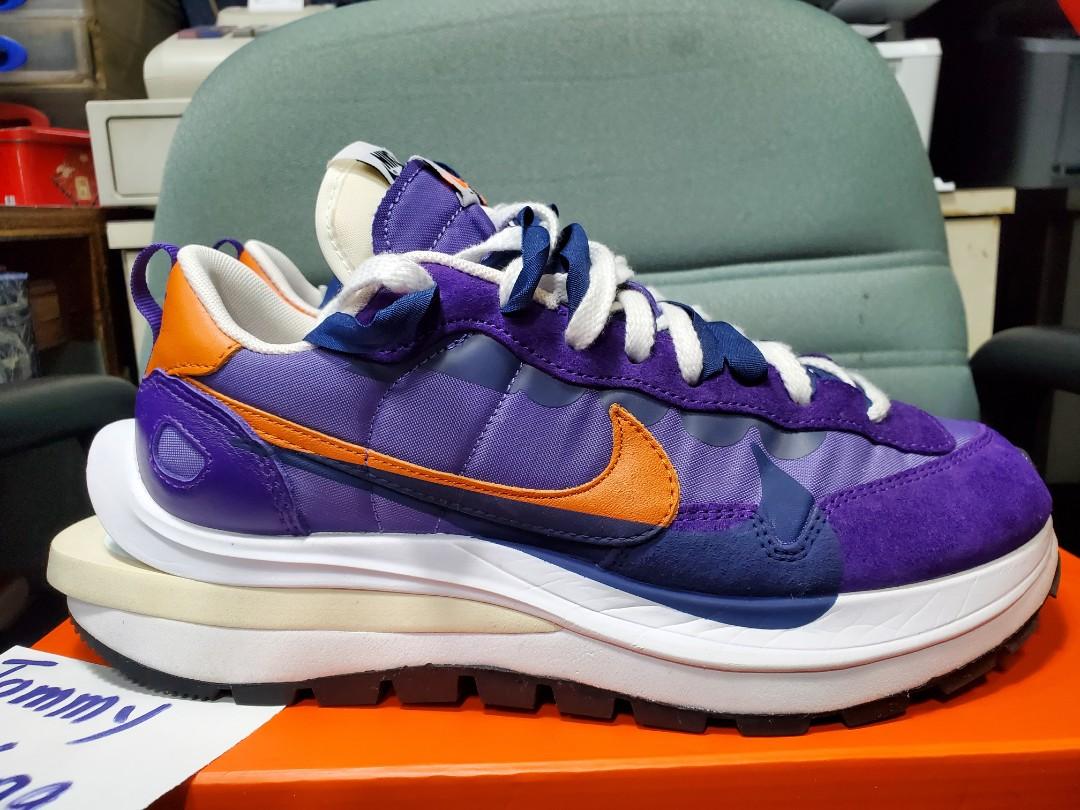 Nike Vaporwaffle sacai Dark Iris, 男裝, 鞋, 波鞋- Carousell