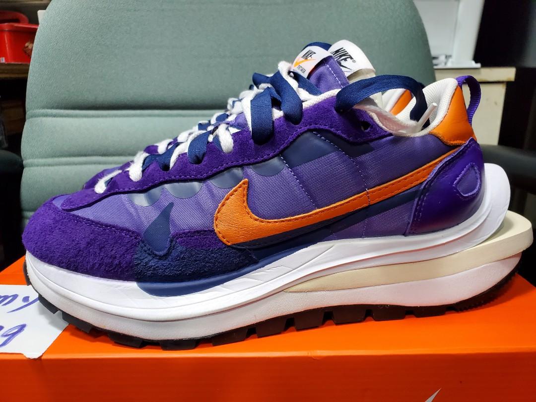 Nike Vaporwaffle sacai Dark Iris, 男裝, 鞋, 波鞋- Carousell