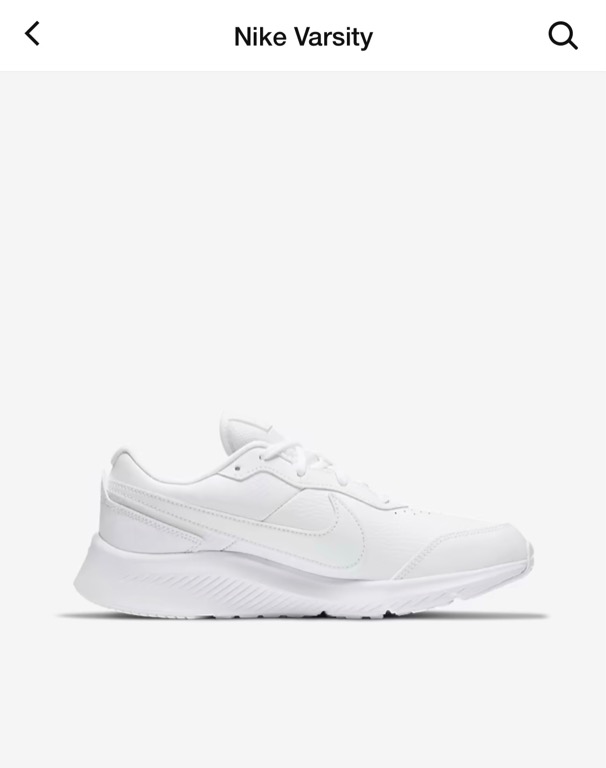nike white school shoes