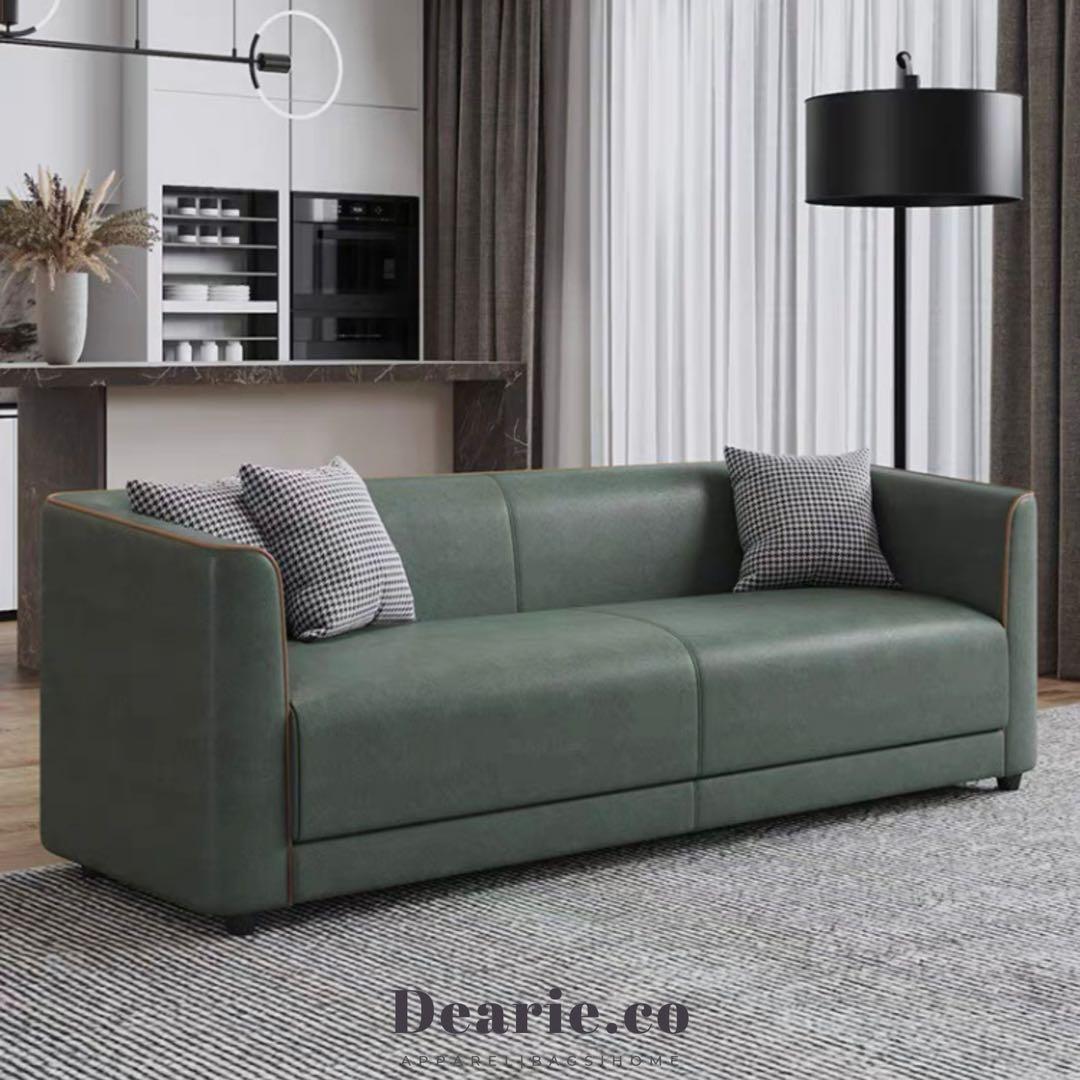 Nordic Modular Leathaire sofa Brand new, nordic modern scandi living