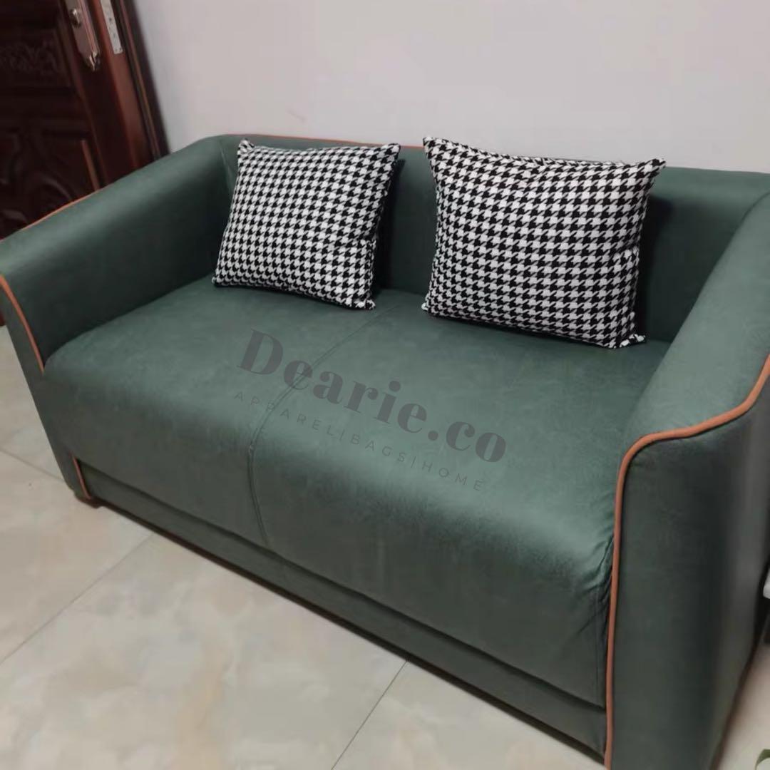 Nordic Modular Leathaire sofa Brand new, nordic modern scandi living