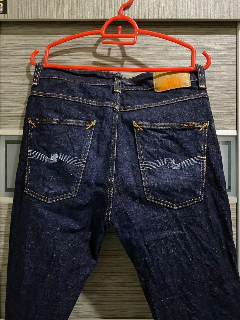 Nudie lean cheap dean dry aquamarine