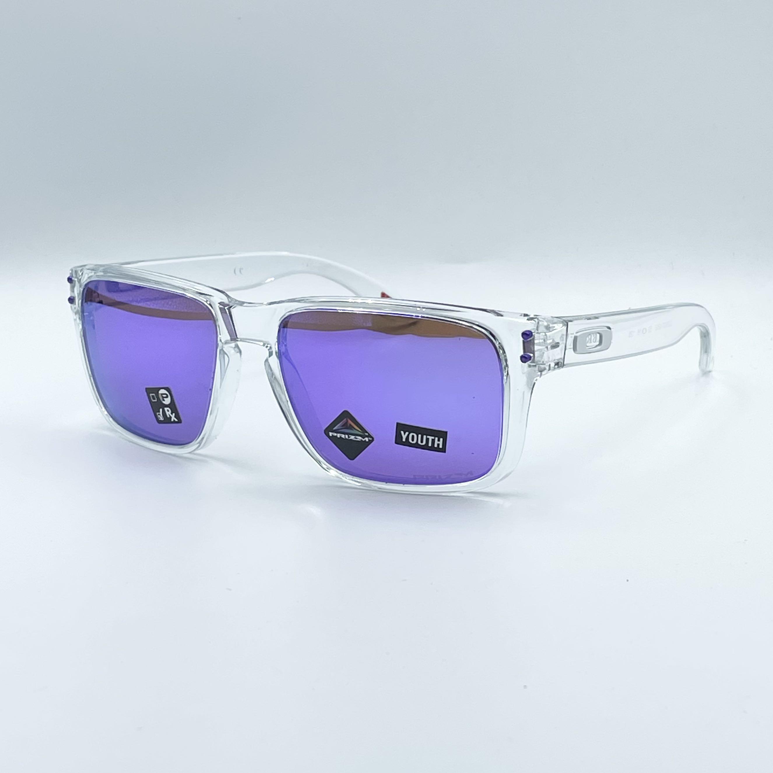 Oakley Holbrook XS Polished Clear Prizm Violet, Men's Fashion, Watches &  Accessories, Sunglasses & Eyewear on Carousell