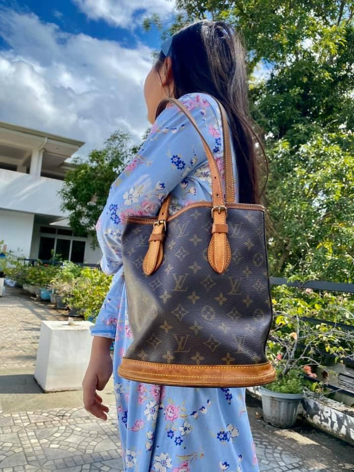 LV mini BUCKET BAG, Luxury, Bags & Wallets on Carousell